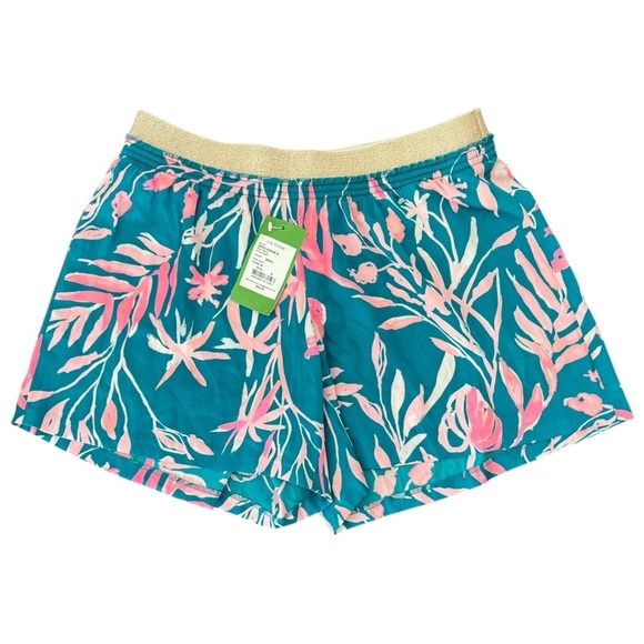 Lilly Pulitzer Rylan Shorts – Tidal Wave It’s Prime Time Print – Size M NWT - Picture 1 of 3
